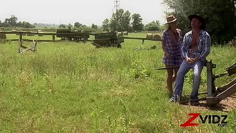 Honey Demon Has Anal Amongst The Hay Bales