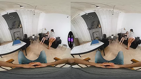 Trio Orgasms On The Floor - Tmwvrnet