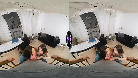 Trio Orgasms On The Floor - Tmwvrnet