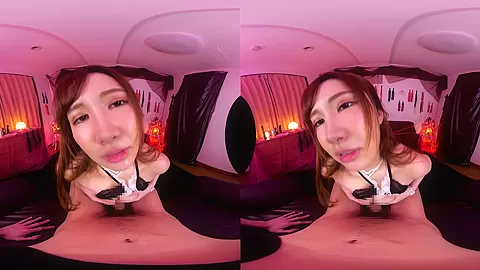 Feeling Masochistic, It Won't End Even if You Scream; Submit to a Busty JAV Idol in Black Lingerie