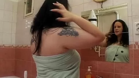 Hot Fat Girl Fucks In Toilet