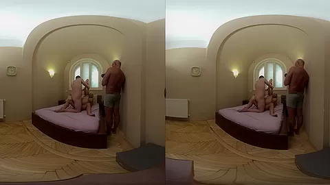 First Double Vaginal For Blonde Beauty In Dp Fiesta