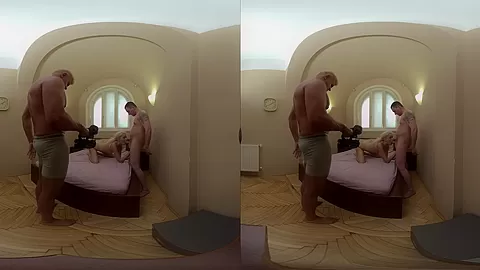 First Double Vaginal For Blonde Beauty In Dp Fiesta