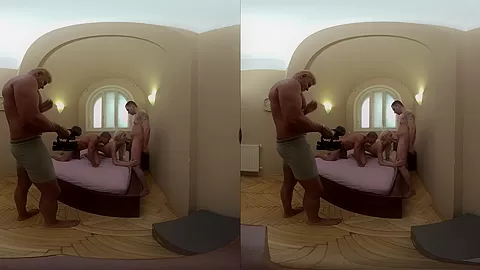 First Double Vaginal For Blonde Beauty In Dp Fiesta