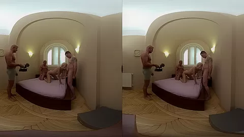 First Double Vaginal For Blonde Beauty In Dp Fiesta