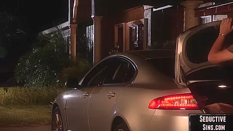 Curvy milf boss blowing husband before riding and fucking