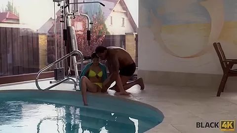 BLACK4K. Sex with Swimming Coach