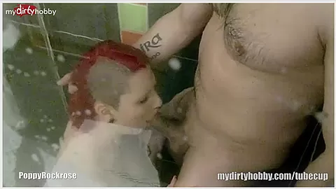 Wet redhair german amateurs