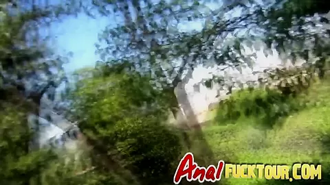 Smoking hot teen 18+ beauty having her most intense outdoor fuck