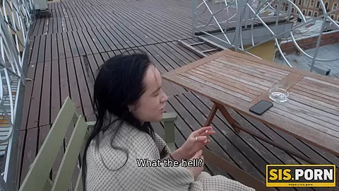 ***. Flapper greedily sucks stepbrothers dick and has vaginal sex