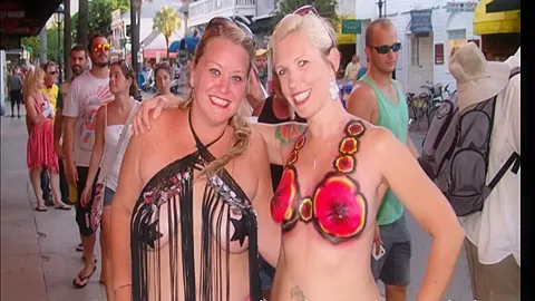 amateur video from key west fantasy fest