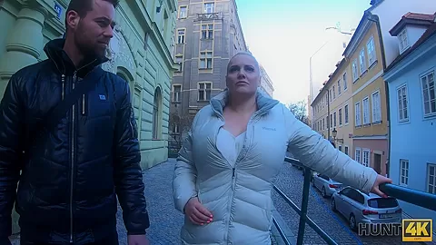 HUNT4K. Sissy boy is watching how his date satisfies another man