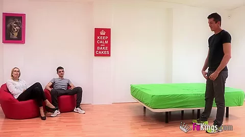 After 11 years married, they decide to film porn
