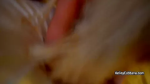 Kelley Cabana in sunglasses fucks her cunt with nice toy