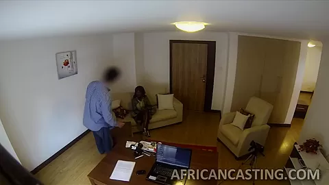 Monster cock filling black pussy