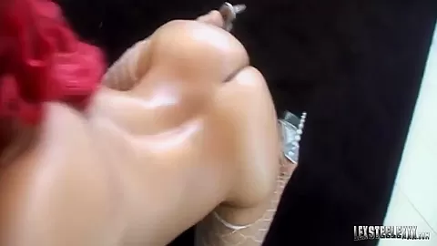 Horny Beauty Pinky Sucks Off BBC Lex Steele While Clad In Fishnet!