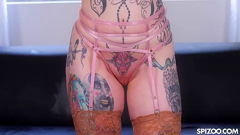Tattooed Girls Get Their Asses Pumped In POV - Spizoo