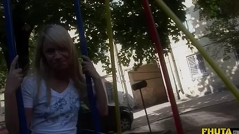 Russian teen 18+ picked off for rough anal