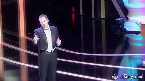 Getting into Goya awards to fuck in bathroom!