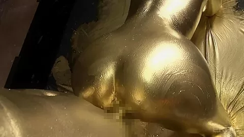 Chained And Fuck In Gold - CosplayInJapan