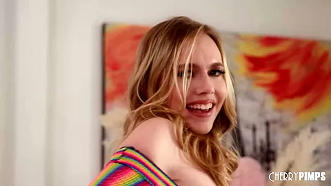 Big Tits Blonde MILF Gets Double Penetrated With A Huge Dildo and Hard Cock In Her Ass