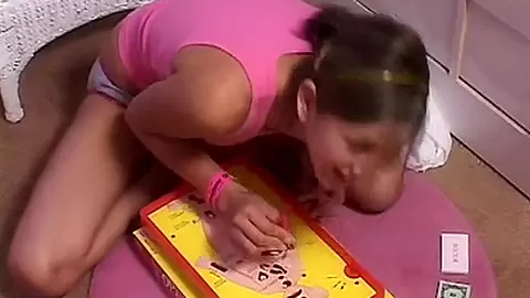 Petite teen 18+ shows off small tits