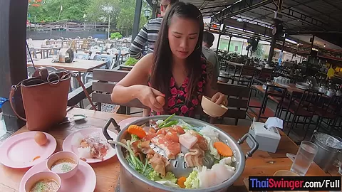 First time out for dinner since Covid hit and wild horny sex at home after