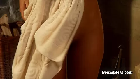Two Handsome Lesbian Slaves Washing Their Bodies For Madame