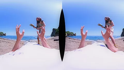 Amazon Island: Fucking You until Your Balls Run Dry; Big Tits Japanese Babes Outdoor Sex Cosplay