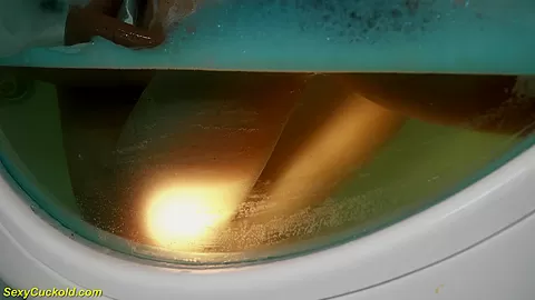 under water masturbating