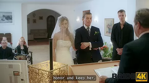 BRIDE4K. The follies of innocent girls in white. The Best Bride Porn Compilation