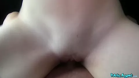 Cute Russian with Bald Shaven Pussy - PublicAgent
