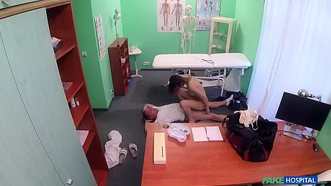Dirty doctor creampies female thief - FakeHospital