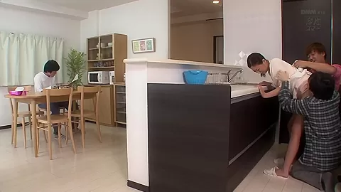 Milf Gets Pleasured While Her Step son Is Studying - MilfsInJapan