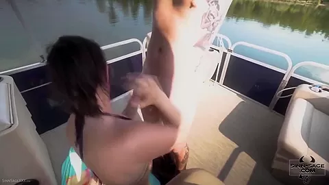 Sloppy Blowjob On The Boat