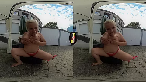 Eva - Fuck Her Hard And Deep; Busty Blonde Amateur Solo VR Porn