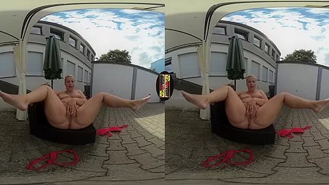 Eva - Fuck Her Hard And Deep; Busty Blonde Amateur Solo VR Porn