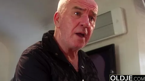 Hairy Grandpa Fucks teen 18+ Nympho Blowjob and Doggystyle