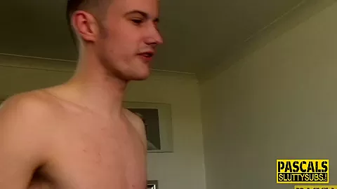 teen 18+ in dominating threeway gets throat fuck