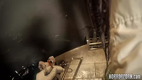 HORRORPORN The beautiful scientist fucked by a monster