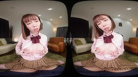 No Bra Schoolgirl: The Finest Fair-Skinned Body Looking Hot in her Swimsuit and Bloomers; Big Tits Japanese Teen Hardcore
