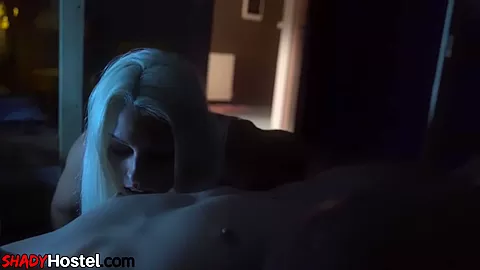 Black beauty kisses redhead gf before cunnilingus in threeway
