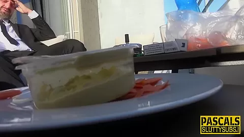 Spanked ass busty submissive gets anal