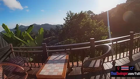 Amateur Thai teen 18+ girlfriend POV blowjob after a day out having fun