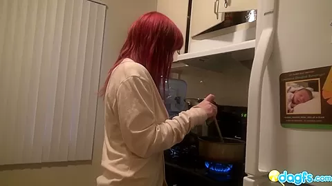 Busty emo strips