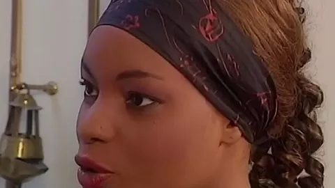 African maid used as toy by white dude