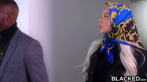 BLACKED Scandalous Elsa shows Pressure why she's a bad girl