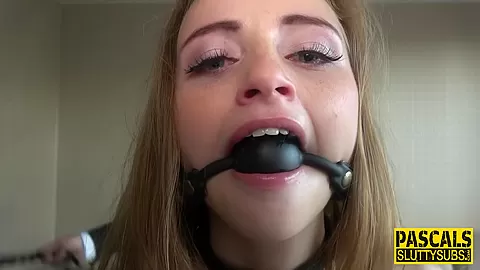 Whipped and bound teen 18+ submissive