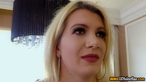 Chubby anal lover gets roughly interracial anal session
