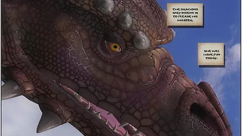 3D Comic: Dragon Rider. 1